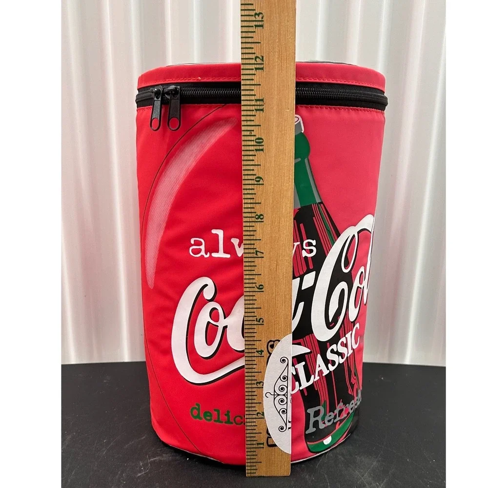 Coca-Cola 1999 Insulated Cooler Bag Red Can Shape Shoulder‎ Strap Vintage NEW